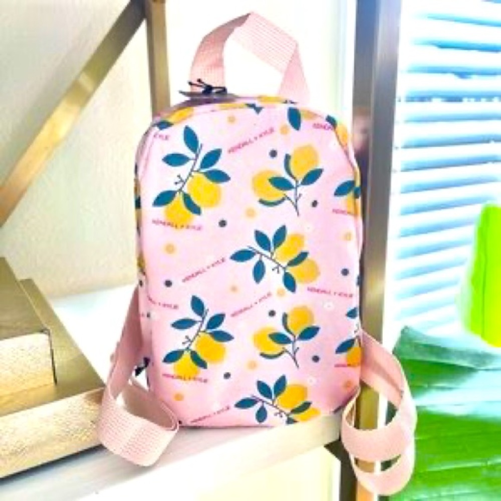 🍋 SALE!!! LEMON PRINT MINI BACKPACK 🍋